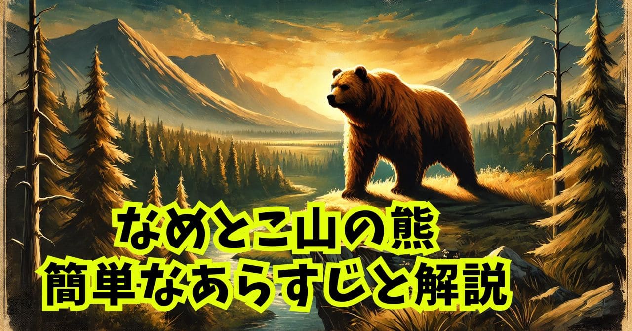 なめとこ山の熊｜あらすじ解説！小十郎の死の意味についても考察