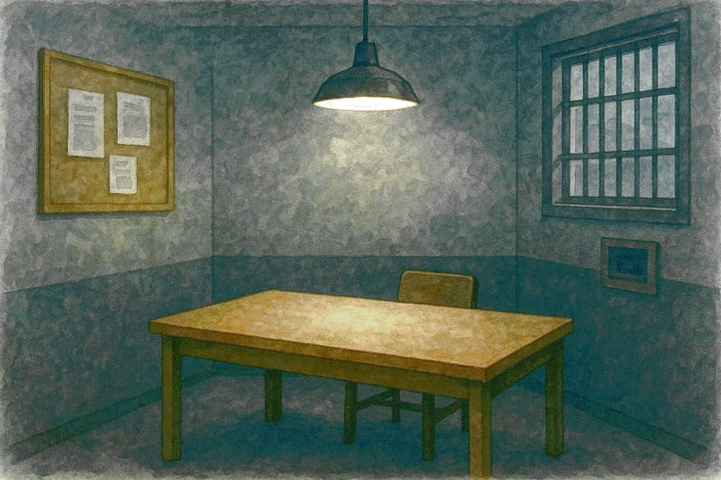 取調室