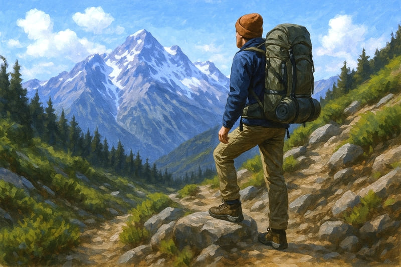 登山