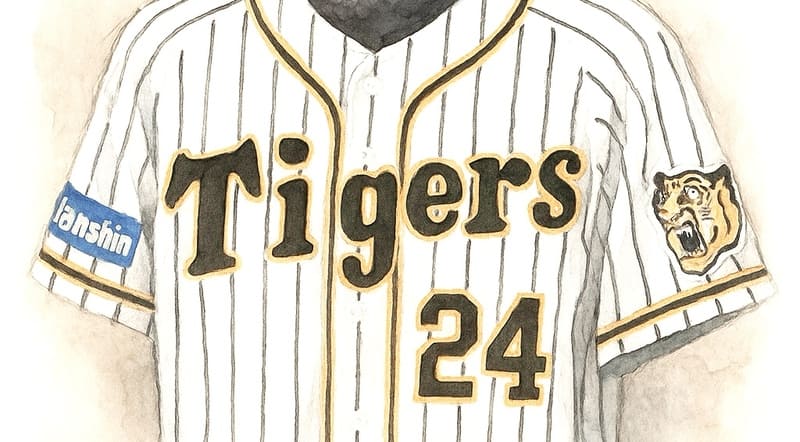 阪神タイガース24番のユニフォーム