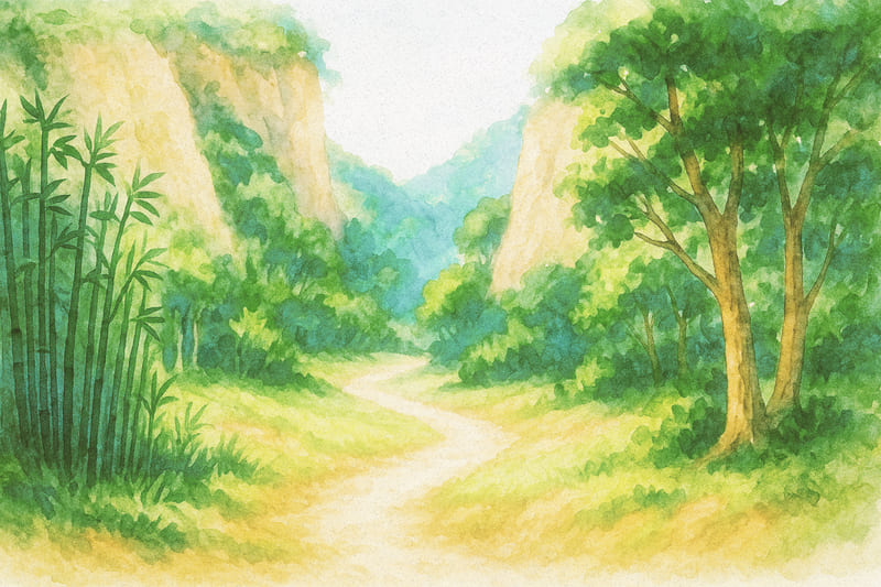 修行した山 イメージ