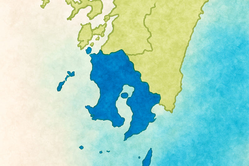 薩摩藩の地図