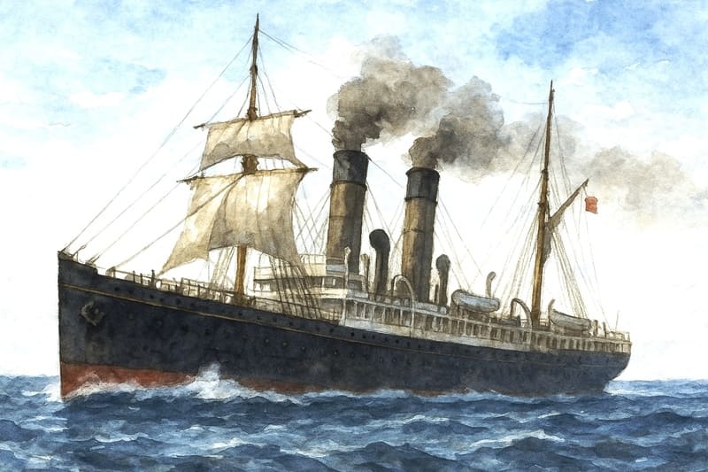 外国逃亡のための船