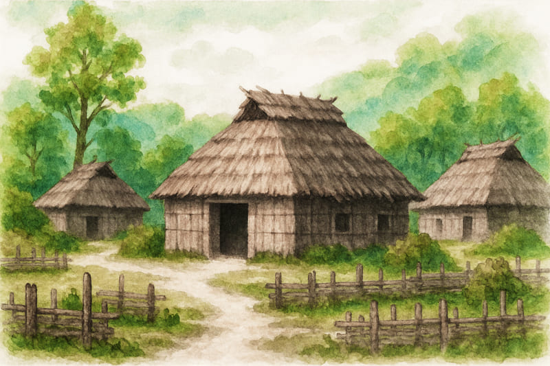 アイヌ集落イメージ