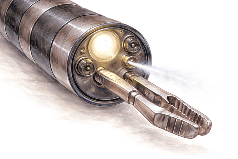 内視鏡の先端 イメージ