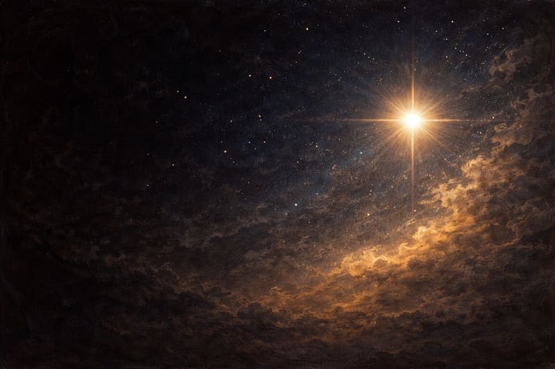 左が暗闇、右が金星