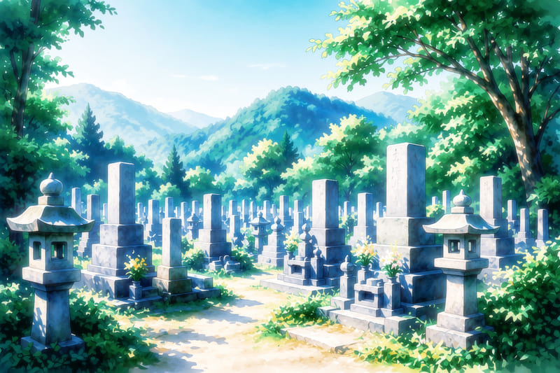 墓地